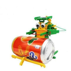 6 in 1 Solar DIY Soda Can Robot - Recycling Kit-toy-Smart Kids Only