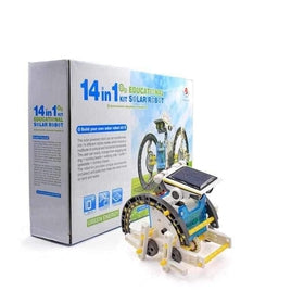 Advanced 14 in 1 DIY Solar Robot Kit-toy-Smart Kids Only