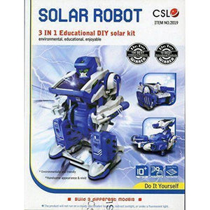 3 in 1 Solar Robot Transformer Kit-toy-Smart Kids Only