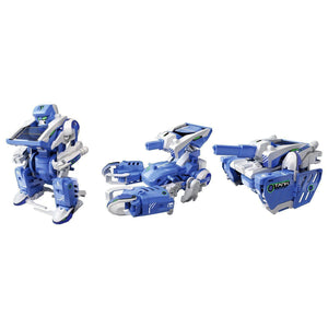 3 in 1 Solar Robot Transformer Kit-toy-Smart Kids Only