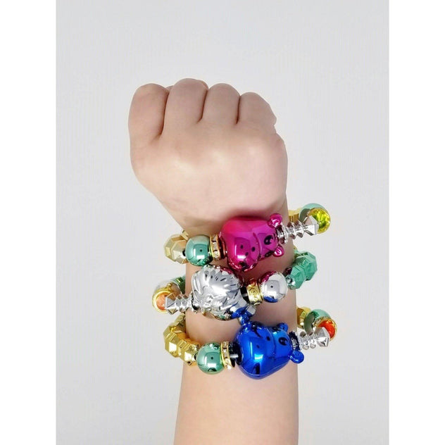3-Pack Twisty Animal Bracelets - Random Selection (all Metallic Finish)-toy-Smart Kids Only
