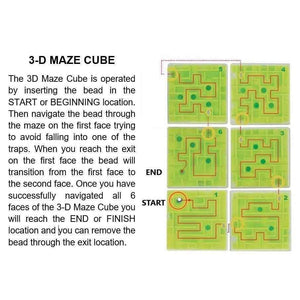 3D Magic Maze Cube-toy-Smart Kids Only