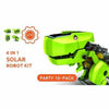 4 in 1 Solar Powered DIY Robot Kit - Party Pack - 10 Kits-toy-Smart Kids Only