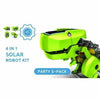 4 in 1 Solar Powered DIY Robot Kit - Party Pack - 5 Kits-toy-Smart Kids Only