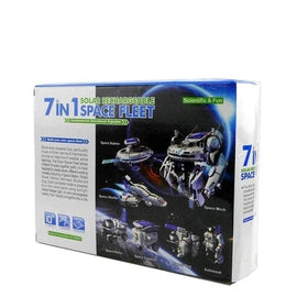 7 in 1 DIY Solar Rechargeable Space Fleet-toy-Smart Kids Only
