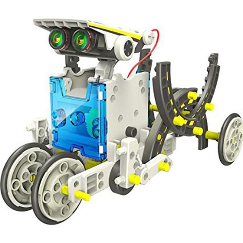 Advanced 14 in 1 shop solar robot