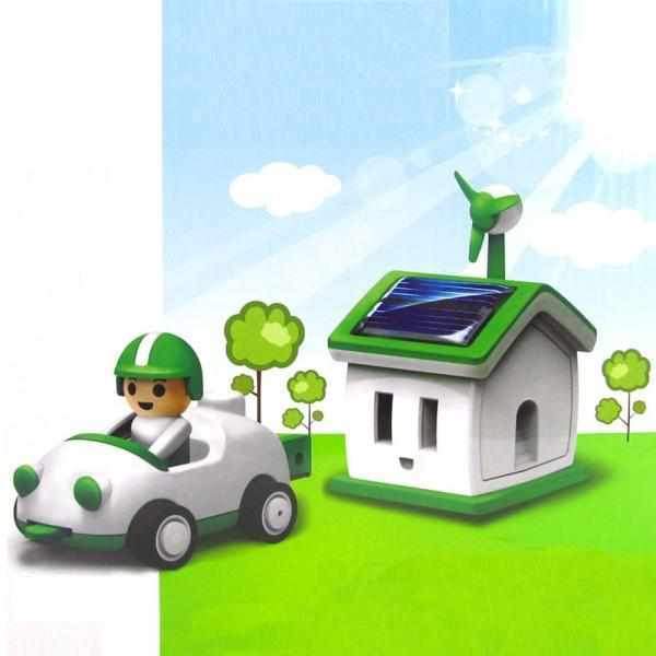 Green Life Solar Rechargeable Kit-toy-Smart Kids Only