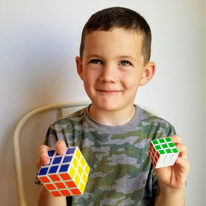 Magic 3x3x3 Rubik's Cube + FREE Bonus Mini Cube-toy-Smart Kids Only