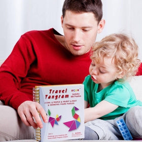 Magnetic Travel Tangram Book XL-toy-Smart Kids Only